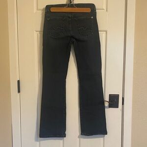7 For All Mankind Dark Wash Kimmie Bootcut Jeans